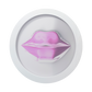 Pink Glass Lips, 2023, Edition 1/10, 2 A.Ps